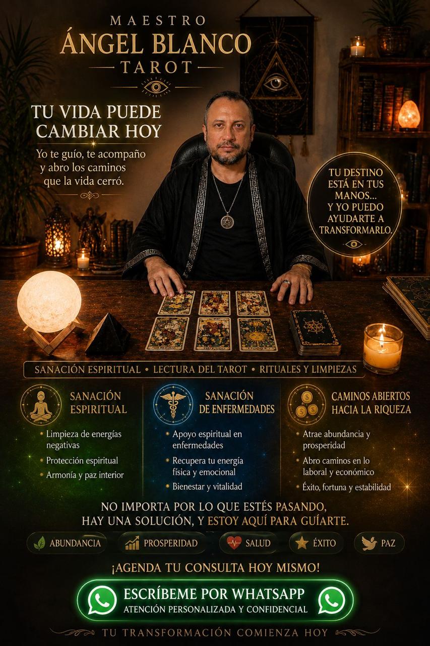 Servicio espiritual — Maestro Ángel Blanco